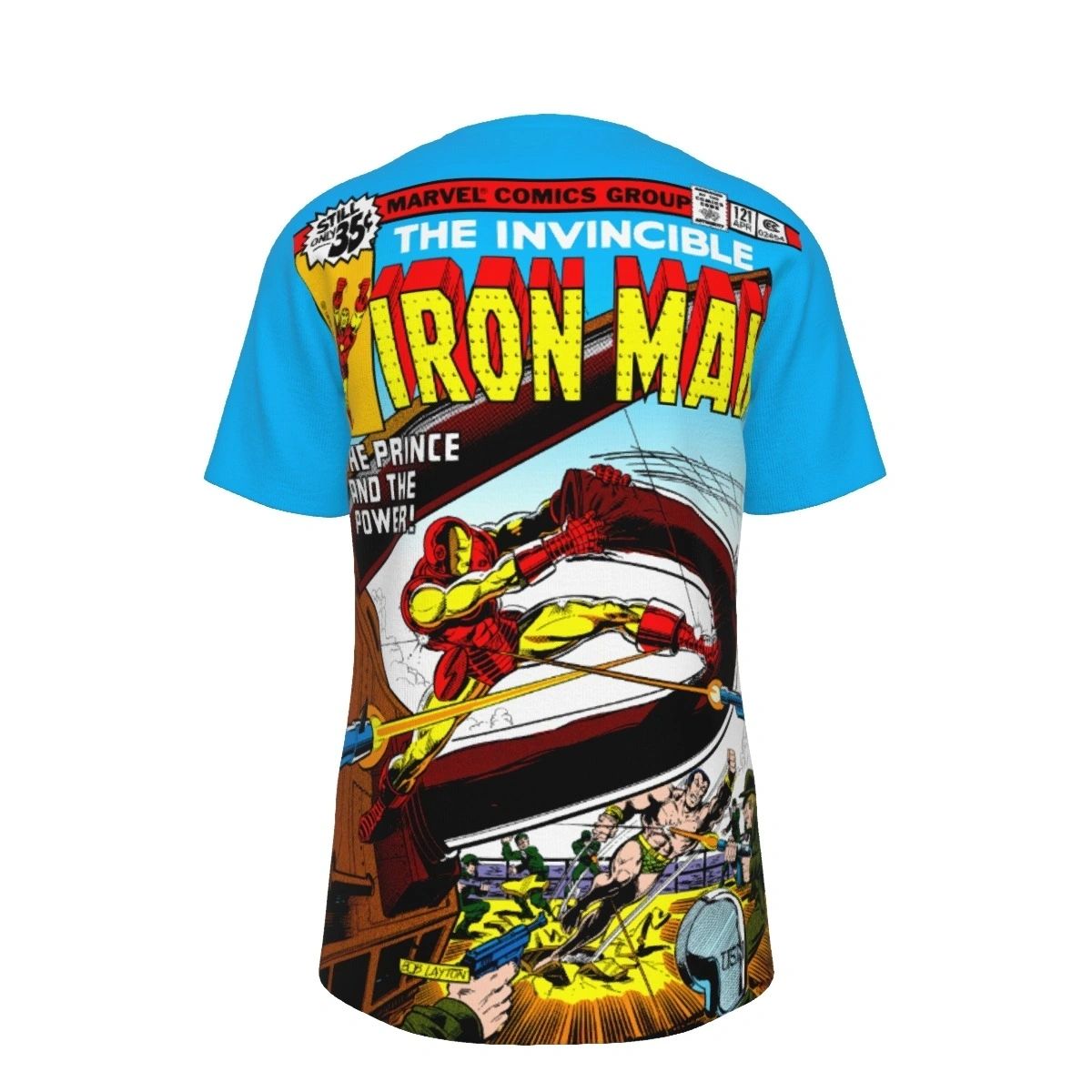 IRON MAN 121 ALL OVER SHIRT AND TANK TOP
