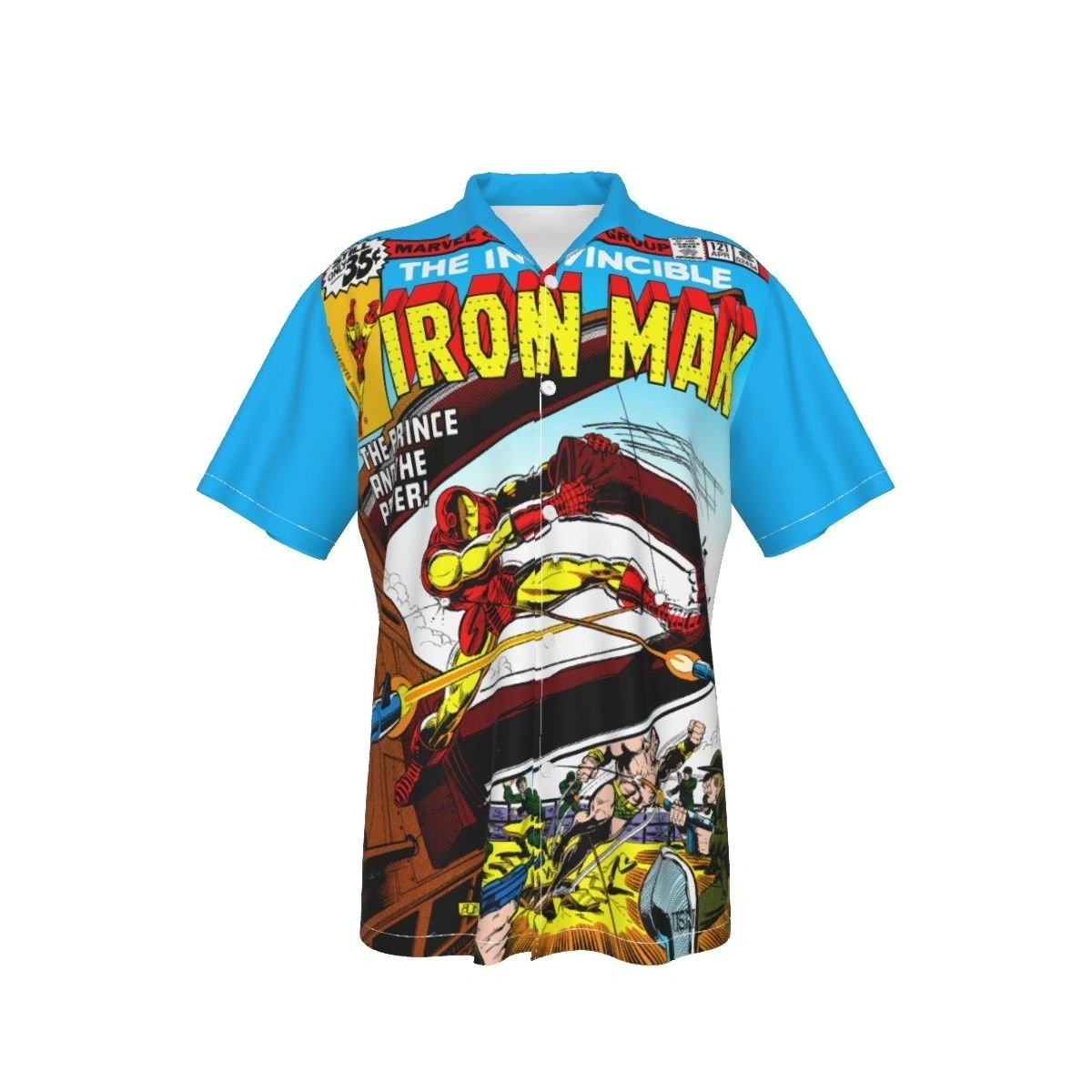 IRON MAN 121 ALL OVER SHIRT AND TANK TOP