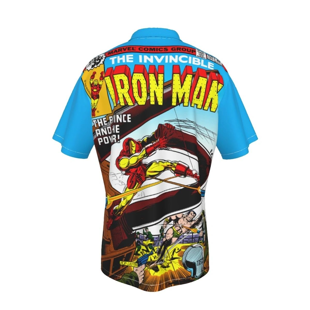 IRON MAN 121 ALL OVER SHIRT AND TANK TOP