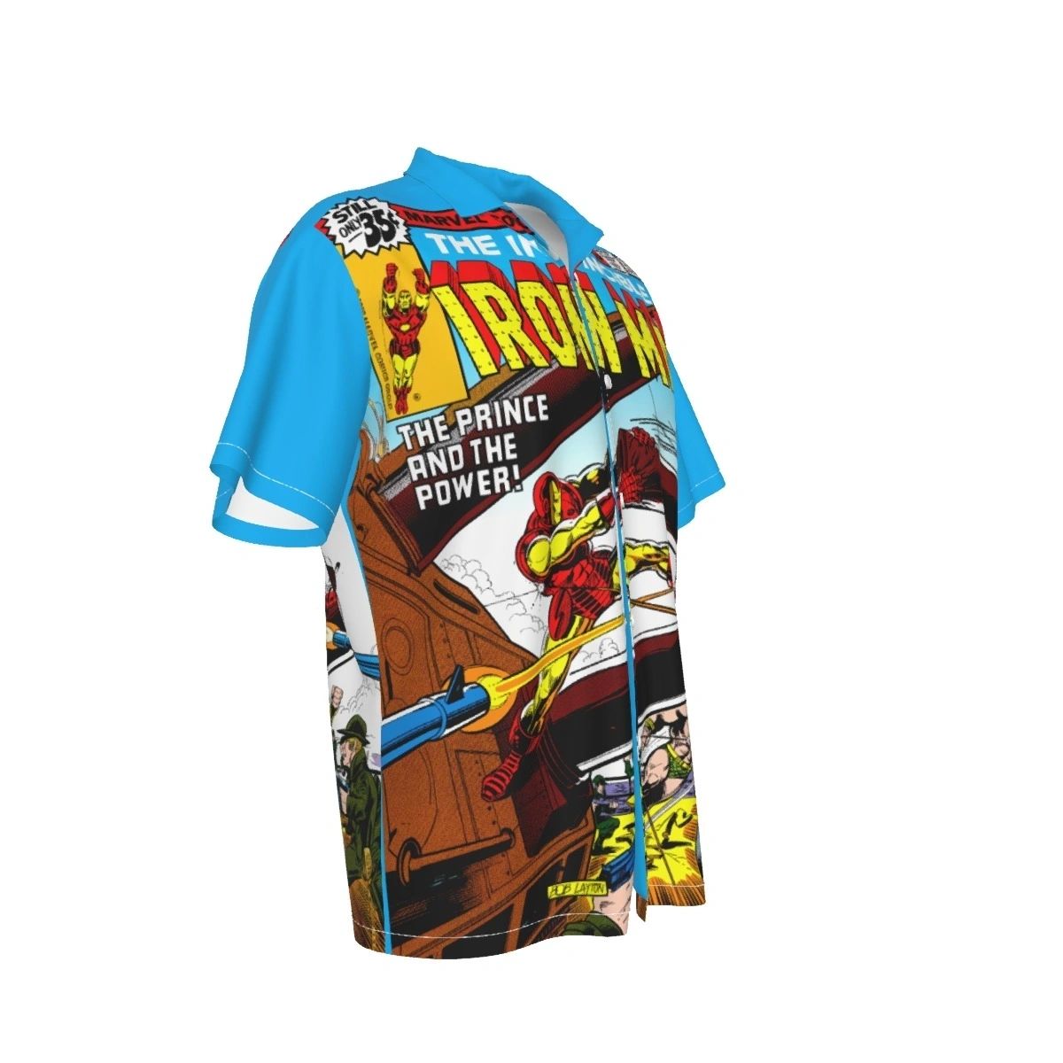 IRON MAN 121 ALL OVER SHIRT AND TANK TOP