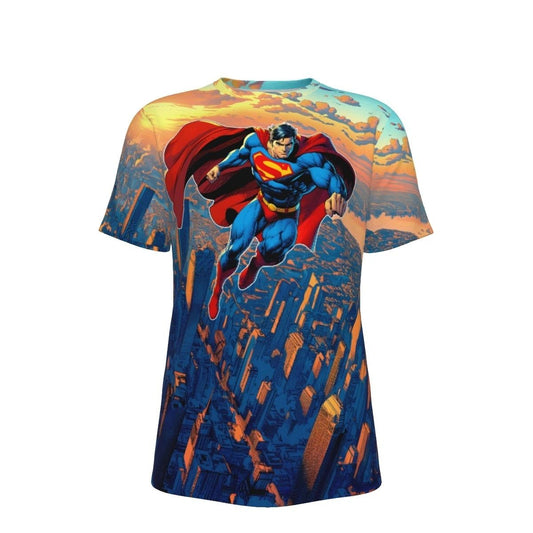 SUPERMAN EARTH 1 READY ALL OVER SHIRT AND TANK TOP - ORIGINAL ART