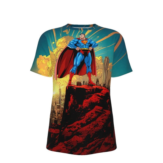SUPERMAN EARTH 2 READY ALL OVER SHIRT AND TANK TOP - ORIGINAL ART