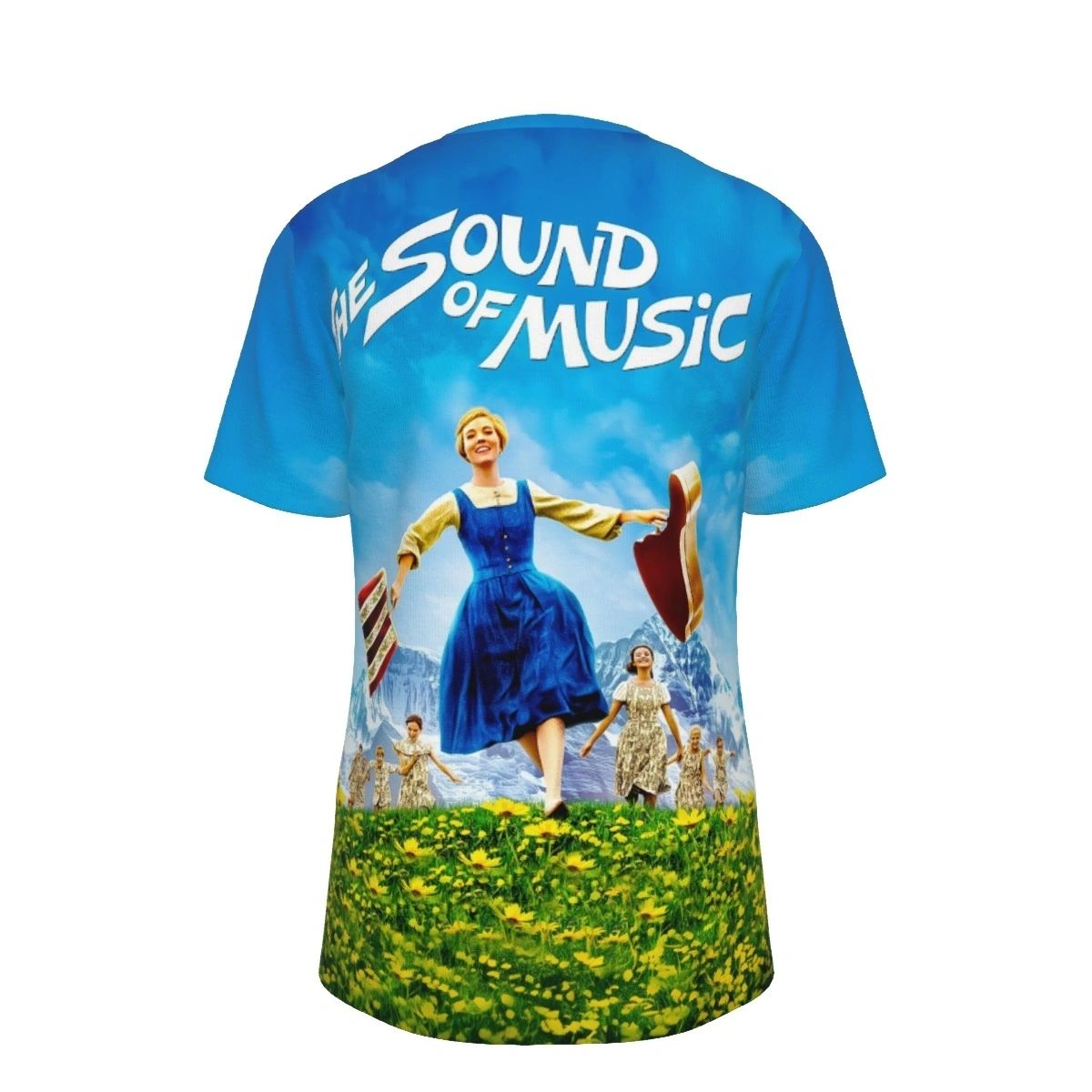 SOUND OF MUSIC MOVIE POSTER ALL OVER SHIRT AND TANK TOP