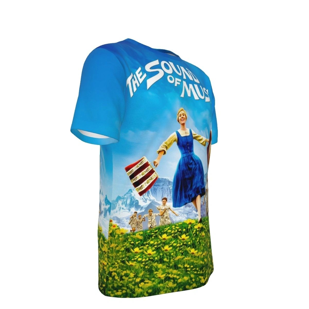 SOUND OF MUSIC MOVIE POSTER ALL OVER SHIRT AND TANK TOP