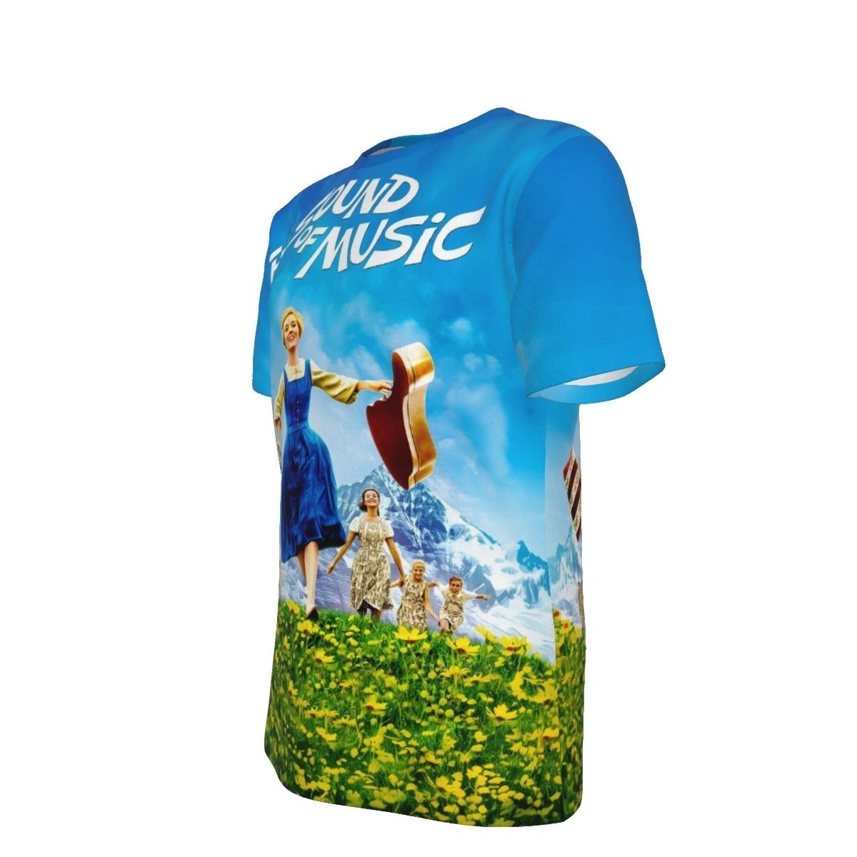 SOUND OF MUSIC MOVIE POSTER ALL OVER SHIRT AND TANK TOP