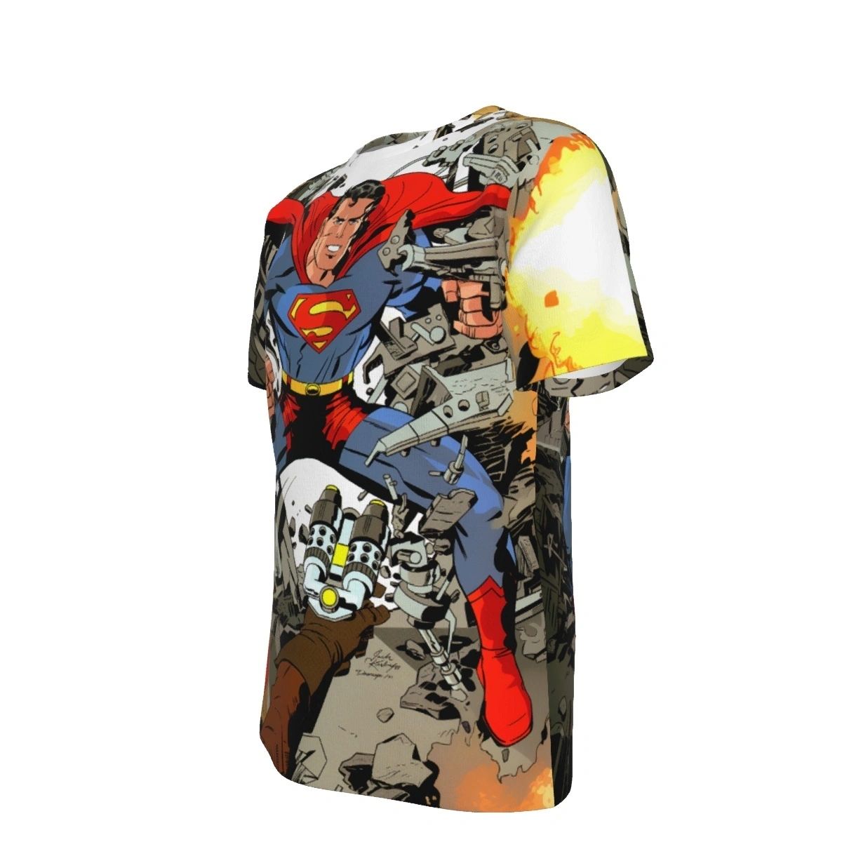 SUPERMAN BY JACK KIRBY ALL OVER SHIRT AND TANK TOP