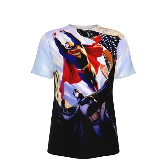 SUPERMAN BATMAN BY ROSS ALL OVER SHIRT AND TANK TOP