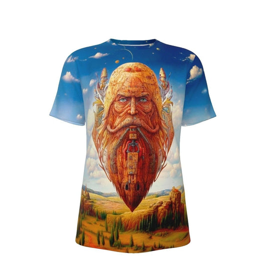 FLOATING BEARD BEARD ALL OVER SHIRT AND TANK TOP