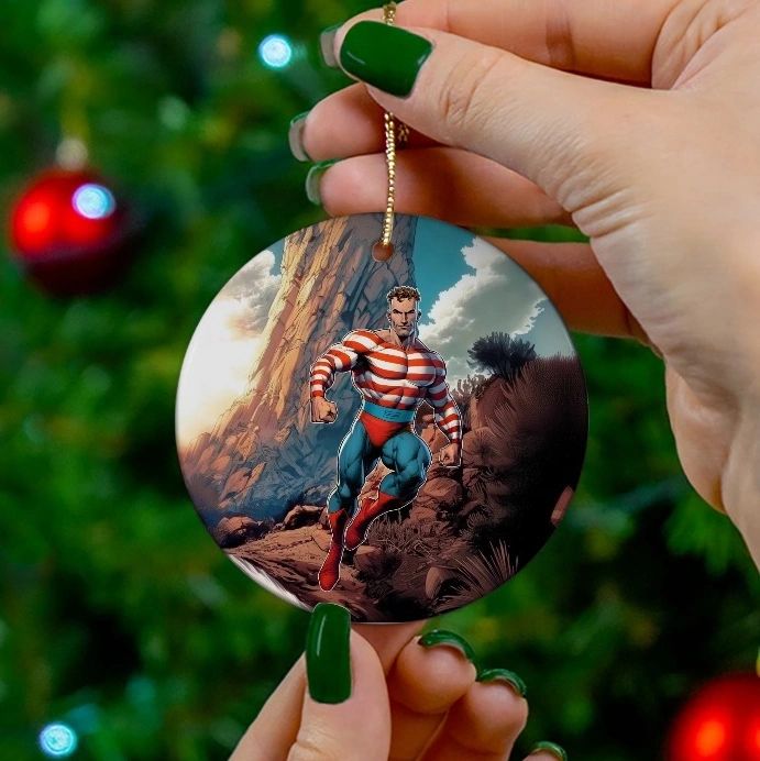 STRIPSEY READY CHRISTMAS TREE ORNAMENT - 7 SOLDIERS OF VICTORY