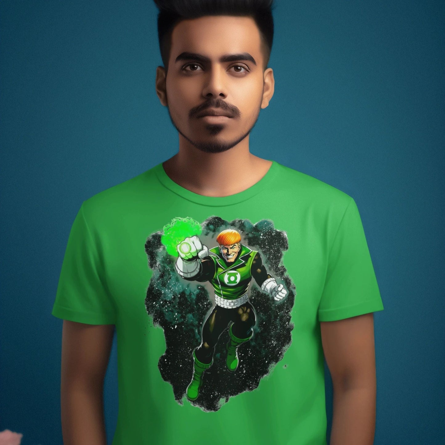 GUY GARDNER READY ALL OVER SHIRT AND TANK TOP - ORIGINAL ART