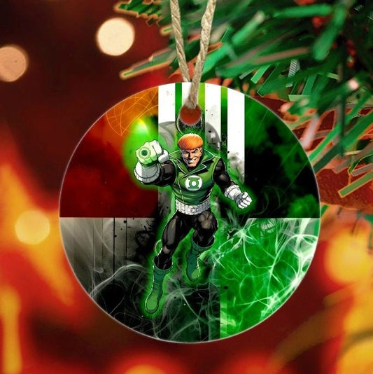 GUY GARDNER READY CHRISTMAS TREE ORNAMENT