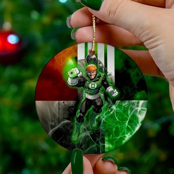 GUY GARDNER READY CHRISTMAS TREE ORNAMENT