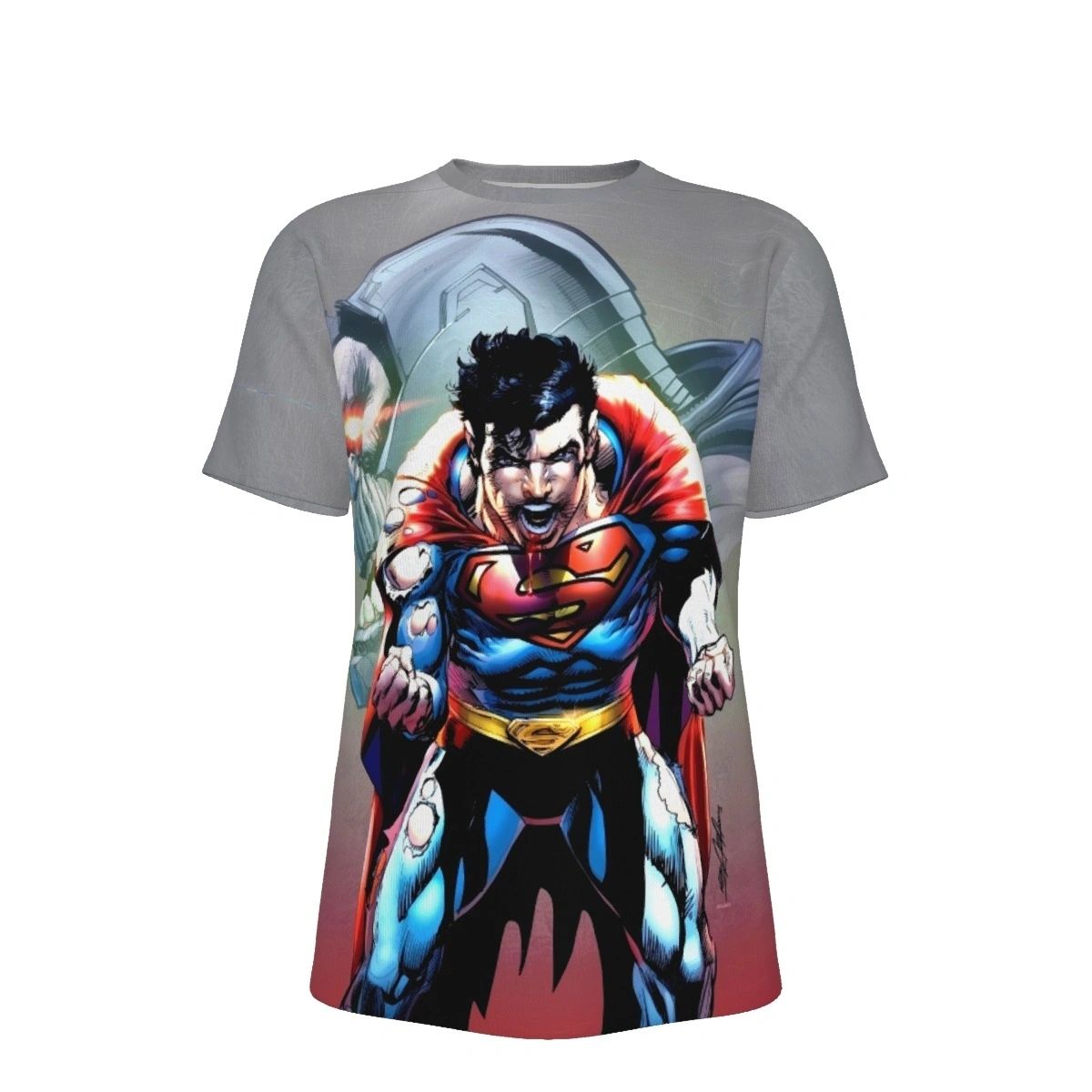 COMING OF SUPERMEN 6 ALL OVER PRINT SHIRT AND TANK TOP - NEAL ADAMS