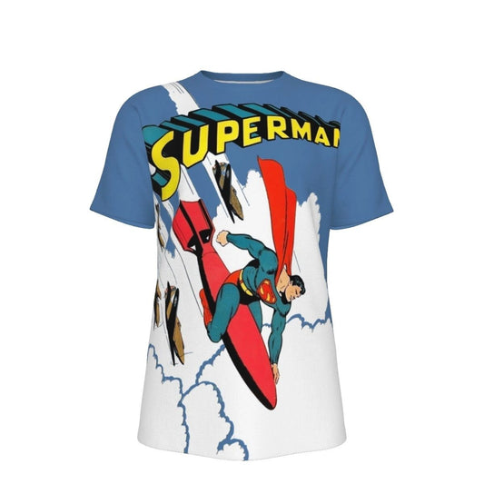 SUPERMAN 18 ALL OVER PRINT SHIRT AND TANK TOP