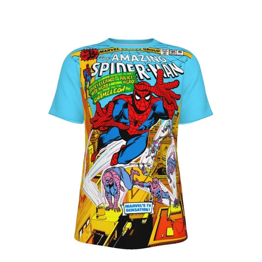 AMAZING SPIDERMAN 185 ALL OVER PRINT SHIRT AND TANK TOP