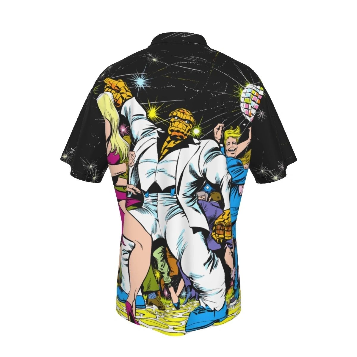 THING & ANGEL DISCO ALL OVER PRINT SHIRT AND TANK TOP