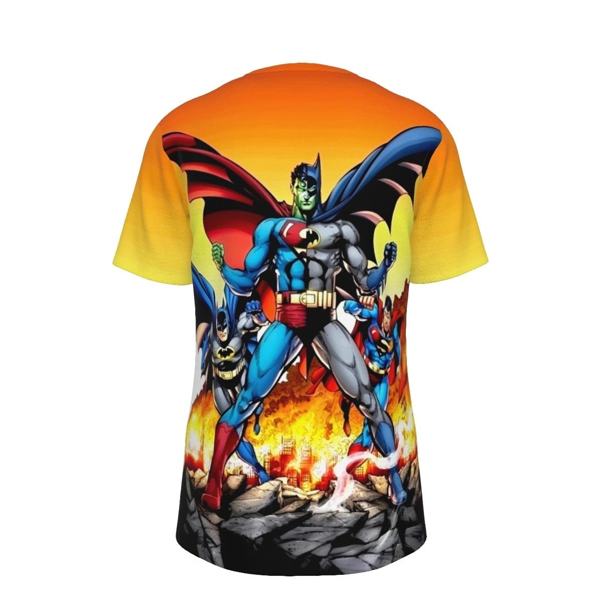 SUPERMAN BATMAN 13 ALL OVER PRINT SHIRT AND TANK TOP