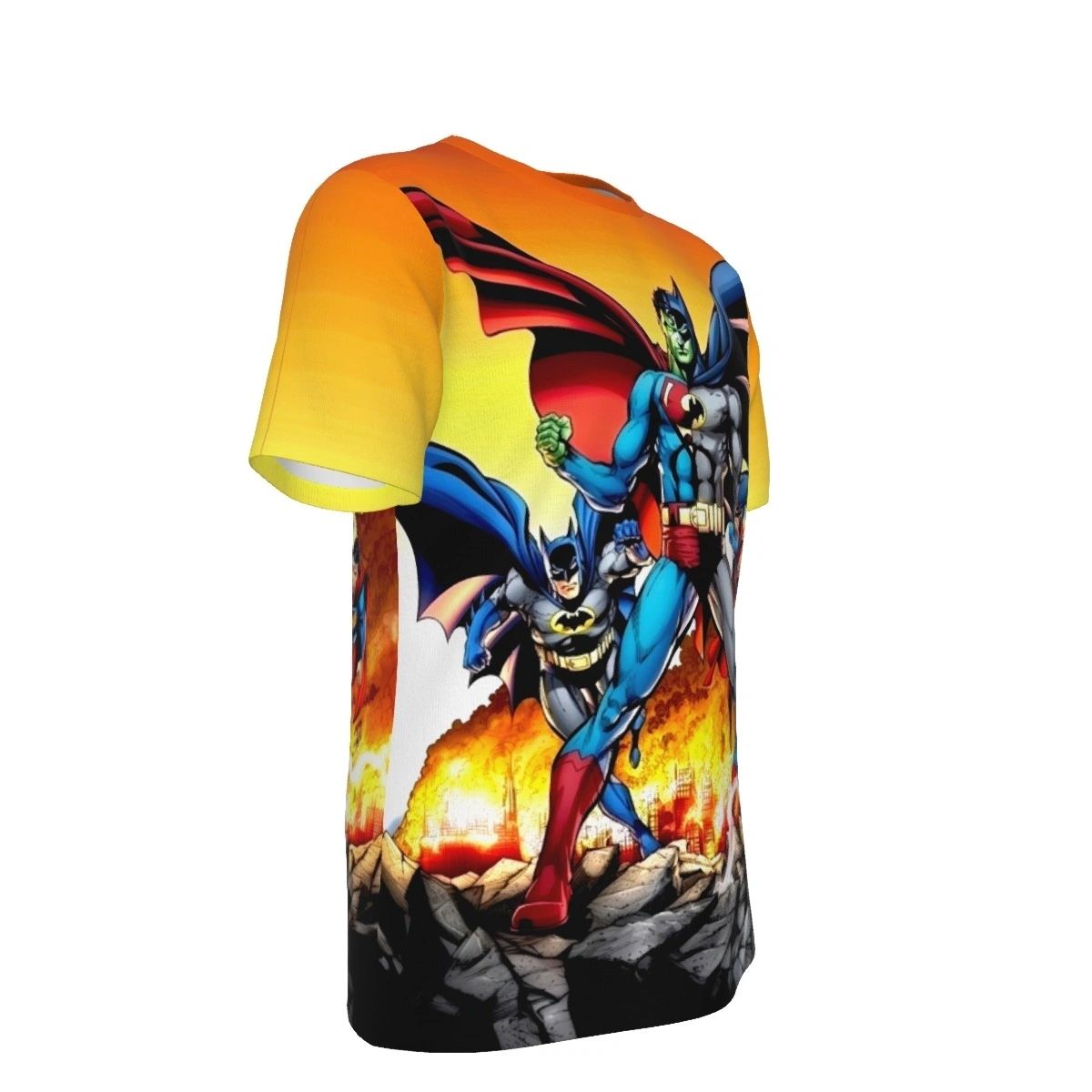 SUPERMAN BATMAN 13 ALL OVER PRINT SHIRT AND TANK TOP