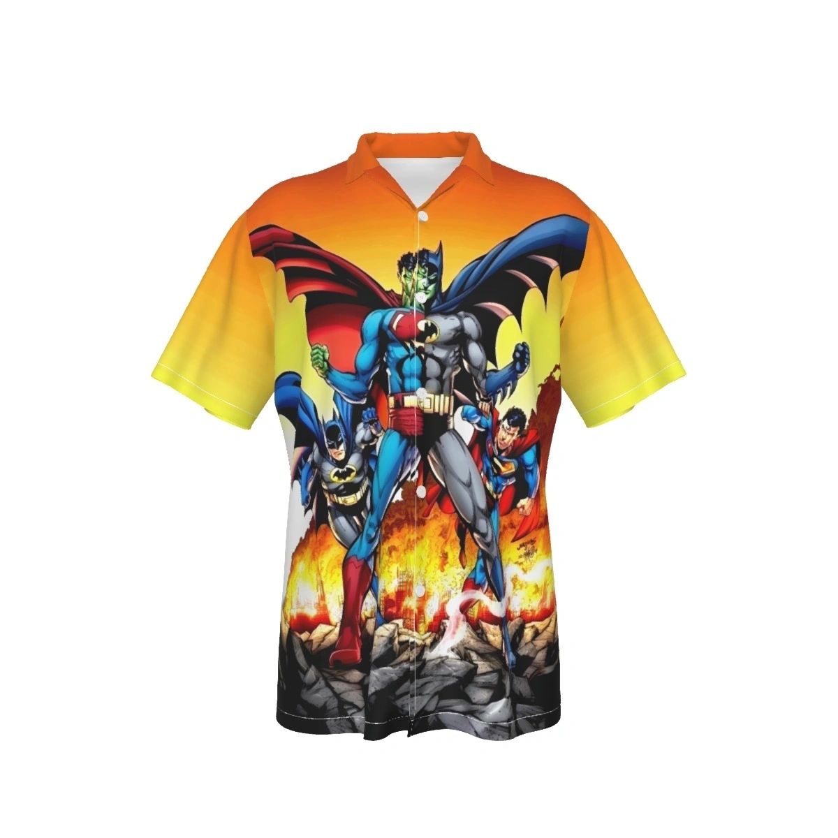 SUPERMAN BATMAN 13 ALL OVER PRINT SHIRT AND TANK TOP