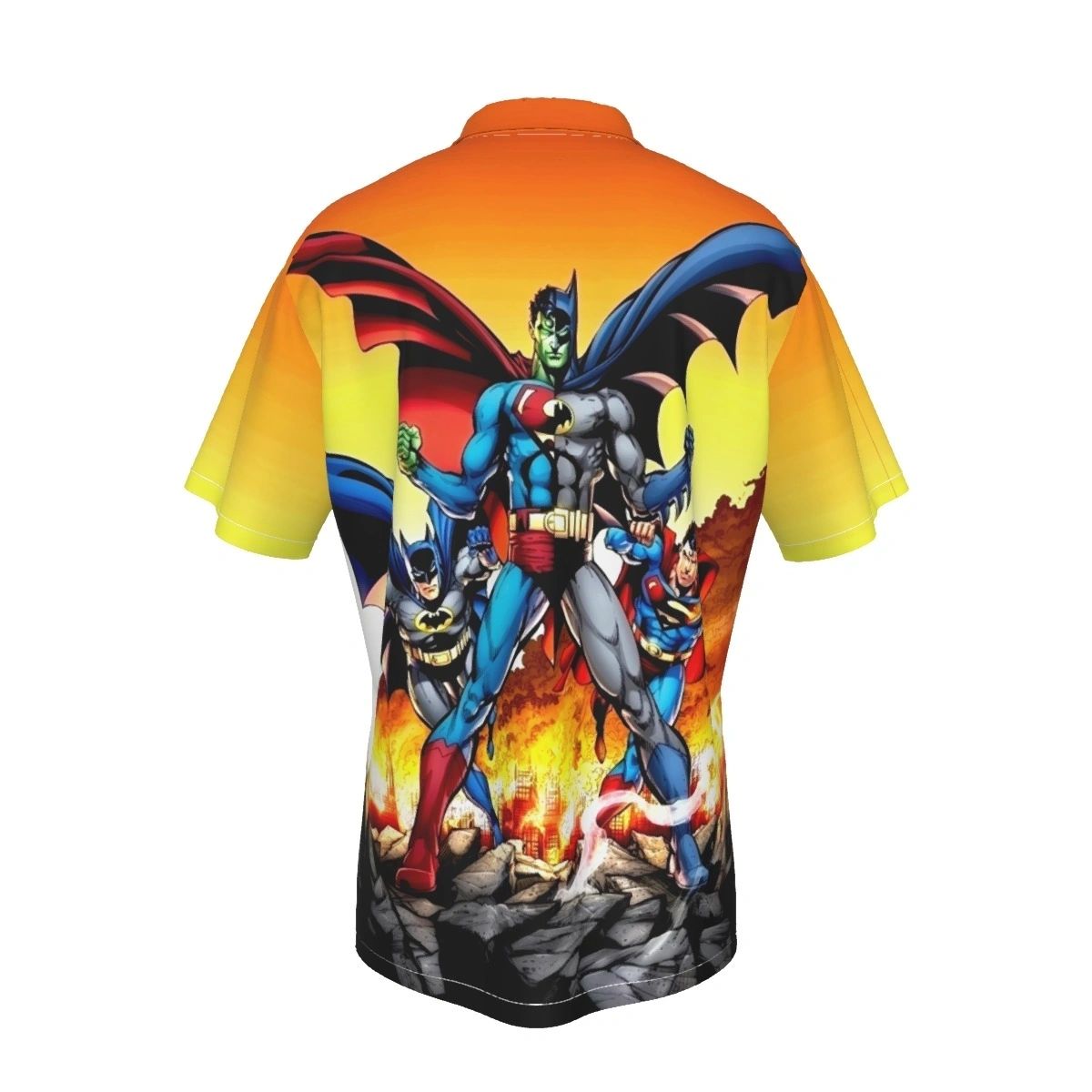 SUPERMAN BATMAN 13 ALL OVER PRINT SHIRT AND TANK TOP