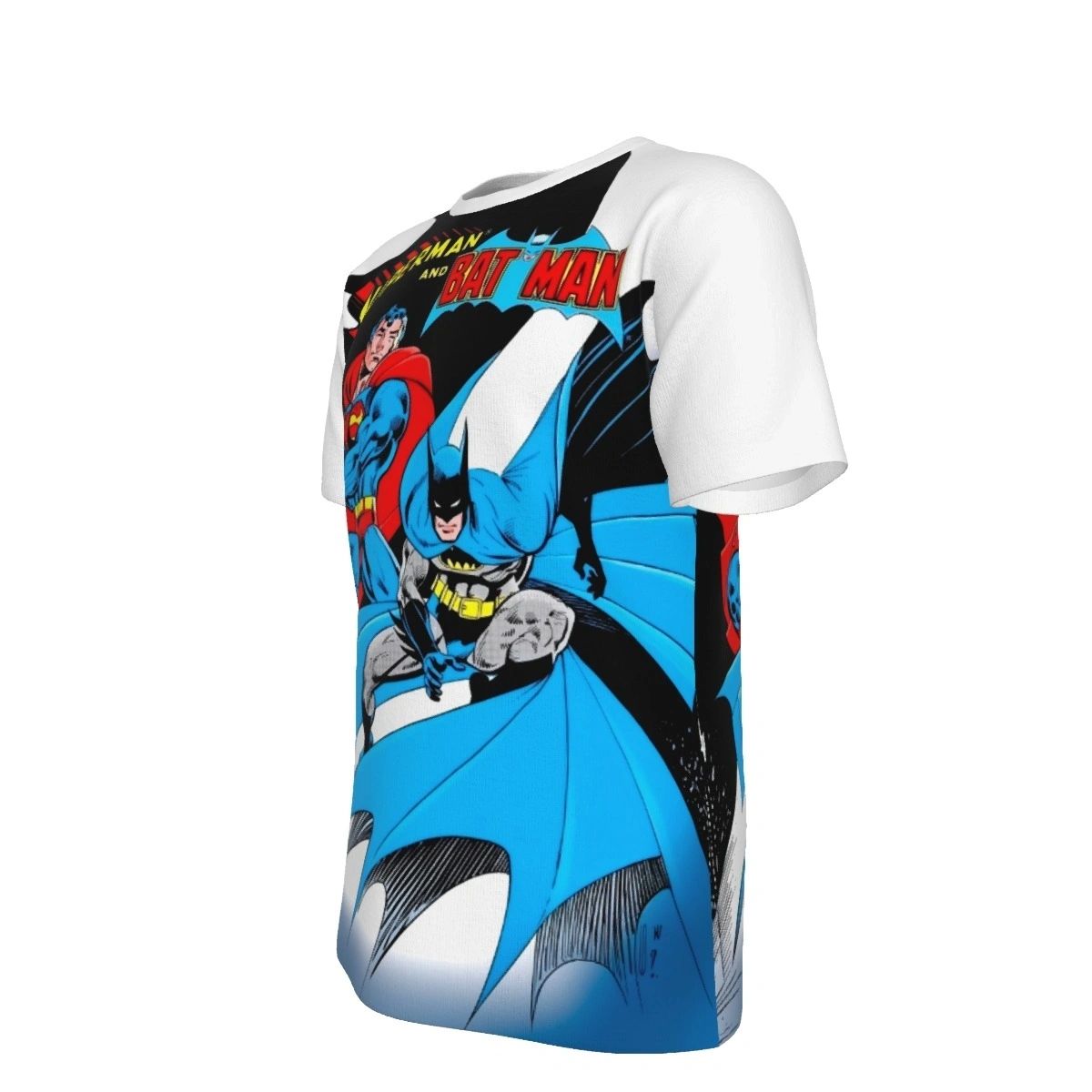 WORLDS FINEST 285 ALL OVER PRINT SHIRT AND TANK TOP -SUPERMAN BATMAN FRANK MILLER