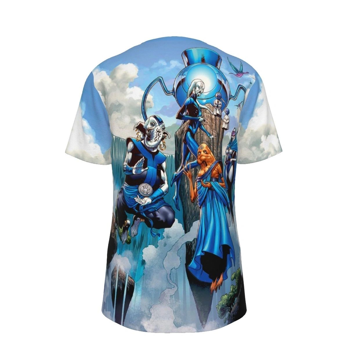 BLUE LANTERNS WORLD ALL OVER PRINT SHIRT AND TANK TOP - REFRESH