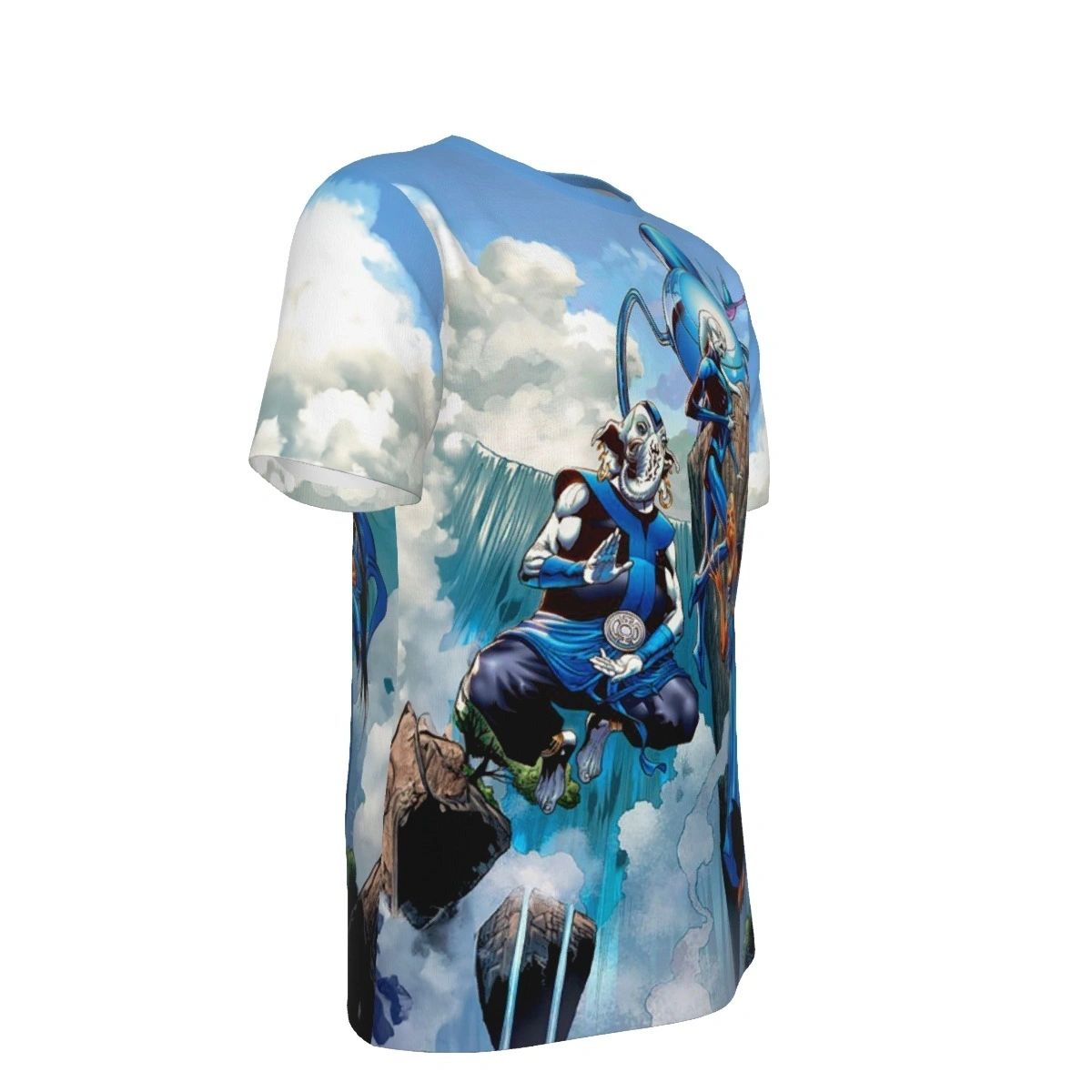 BLUE LANTERNS WORLD ALL OVER PRINT SHIRT AND TANK TOP - REFRESH