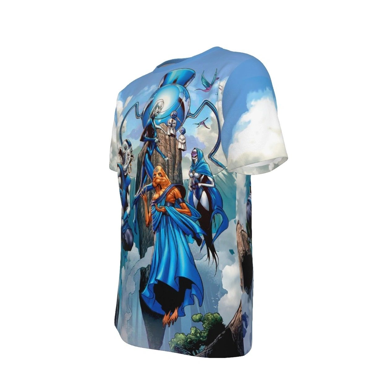 BLUE LANTERNS WORLD ALL OVER PRINT SHIRT AND TANK TOP - REFRESH
