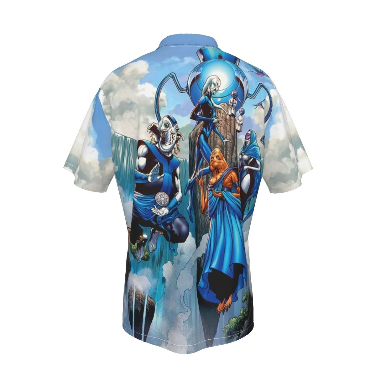 BLUE LANTERNS WORLD ALL OVER PRINT SHIRT AND TANK TOP - REFRESH