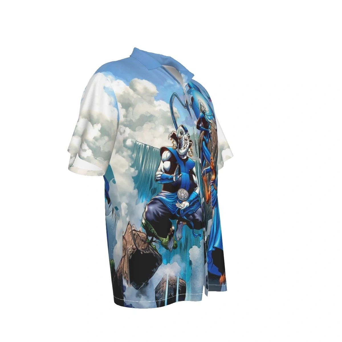 BLUE LANTERNS WORLD ALL OVER PRINT SHIRT AND TANK TOP - REFRESH