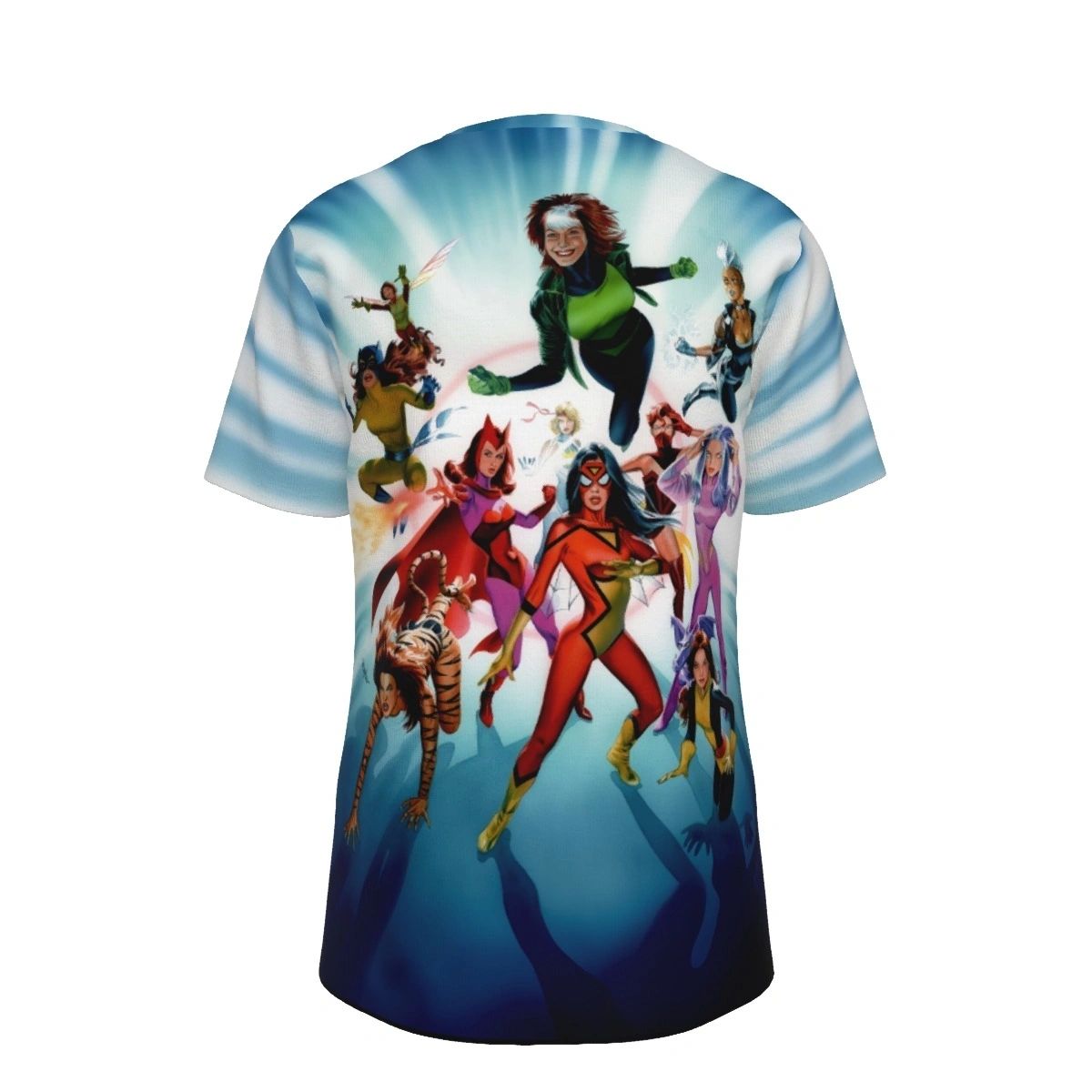 WOMEN OF MARVEL V2 WORLD ALL OVER PRINT SHIRT AND TANK TOP