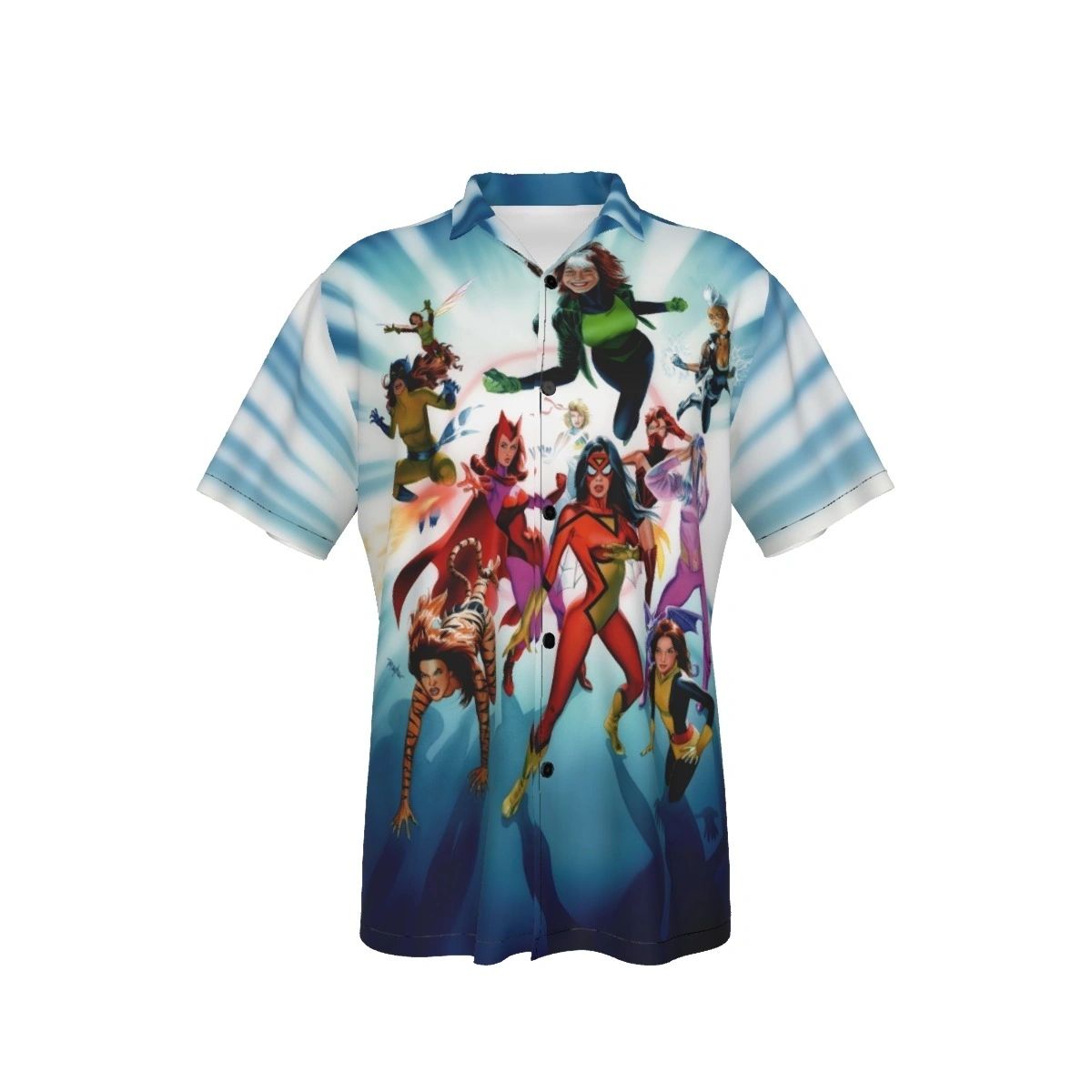 WOMEN OF MARVEL V2 WORLD ALL OVER PRINT SHIRT AND TANK TOP