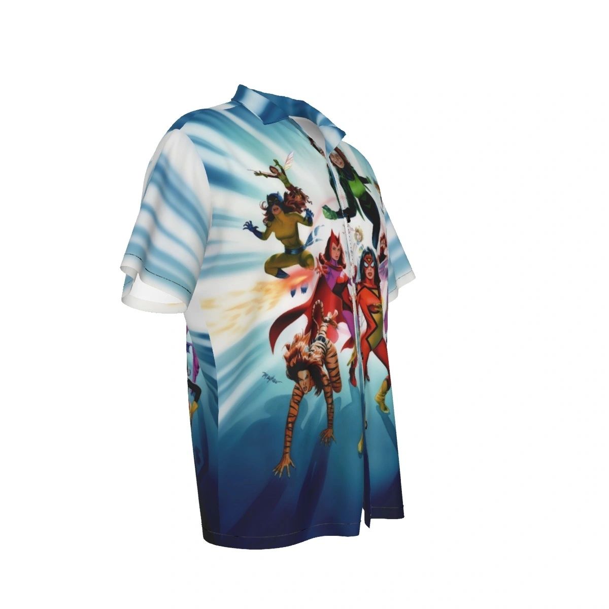 WOMEN OF MARVEL V2 WORLD ALL OVER PRINT SHIRT AND TANK TOP