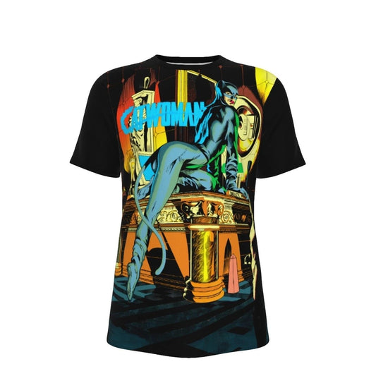 CATWOMAN PINUP ALL OVER PRINT SHIRT AND TANK TOP