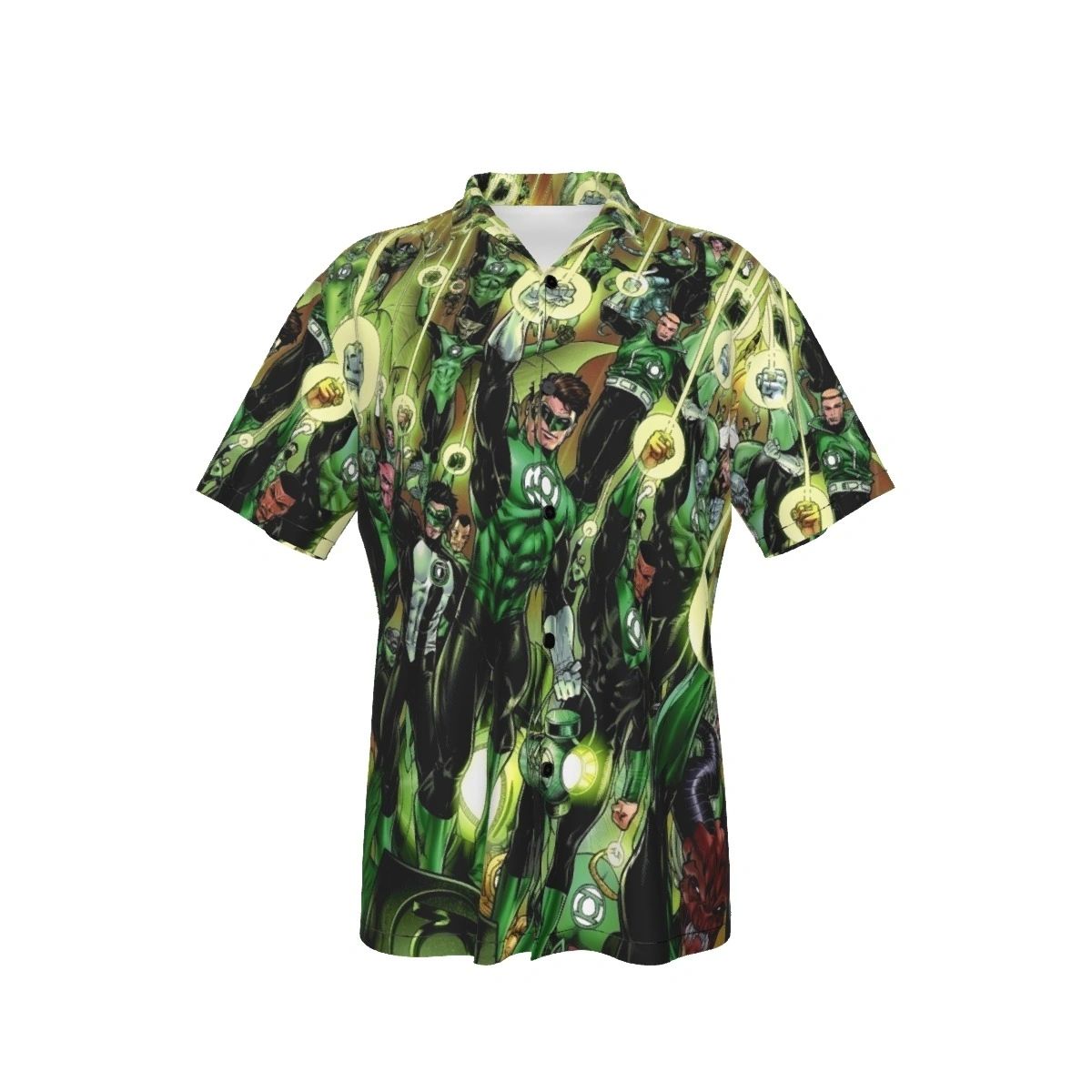 GREEN LANTERN CORPS LIGHT EM UP ALL OVER PRINT SHIRT AND TANK TOP