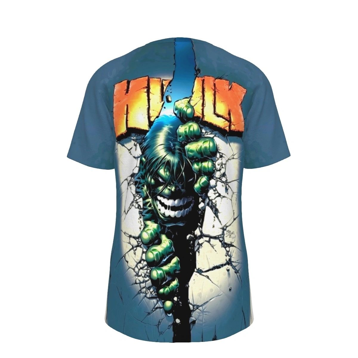 HULK BREAKS THRU ALL OVER PRINT SHIRT AND TANK TOP