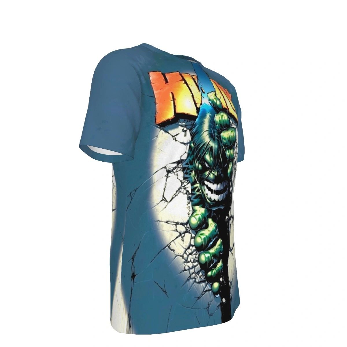 HULK BREAKS THRU ALL OVER PRINT SHIRT AND TANK TOP