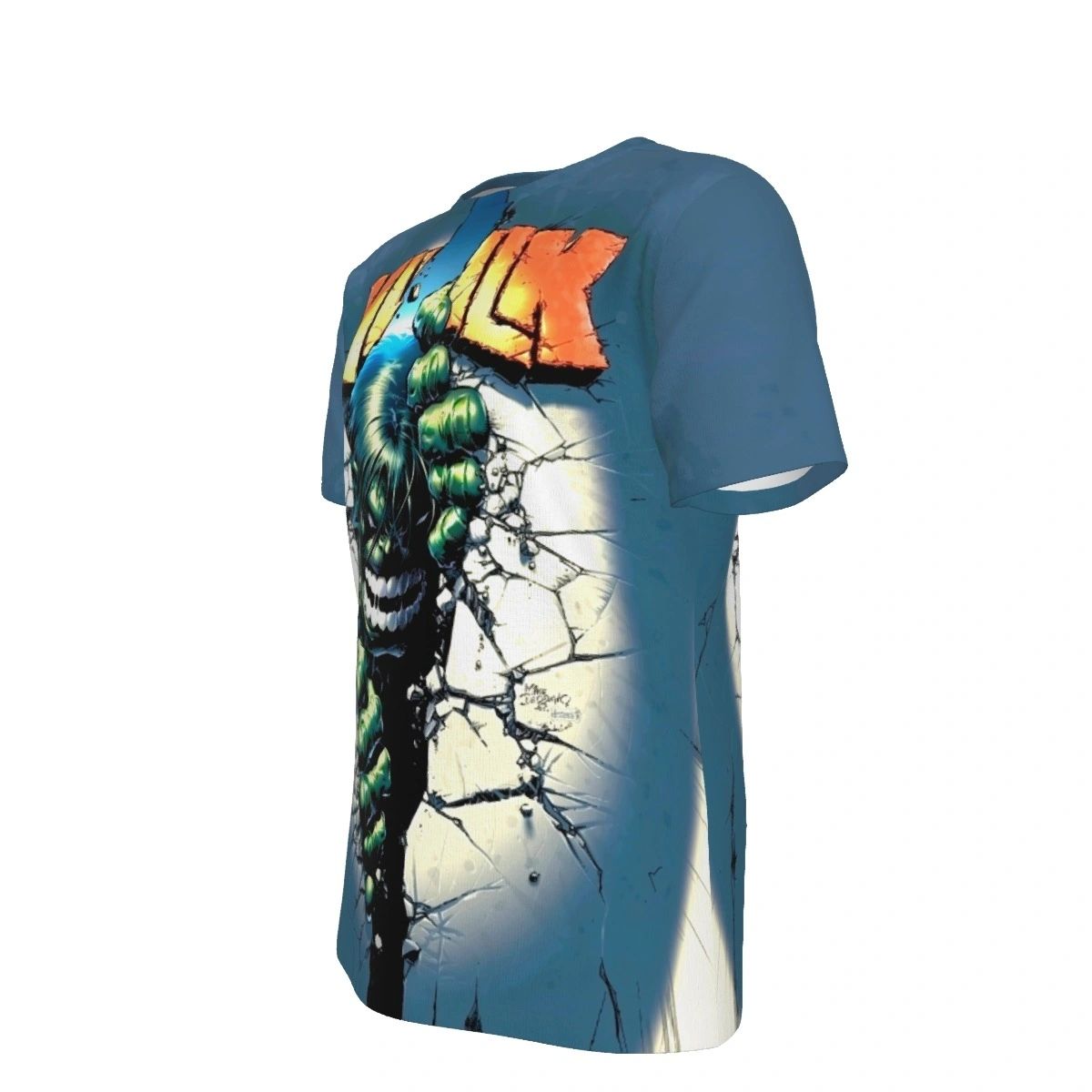 HULK BREAKS THRU ALL OVER PRINT SHIRT AND TANK TOP