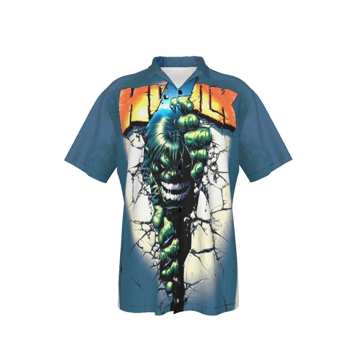 HULK BREAKS THRU ALL OVER PRINT SHIRT AND TANK TOP