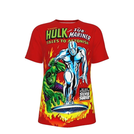 TALES TO ASTONISH 93 ALL OVER PRINT SHIRT AND TANK TOP -HULK, SILVER SURFER