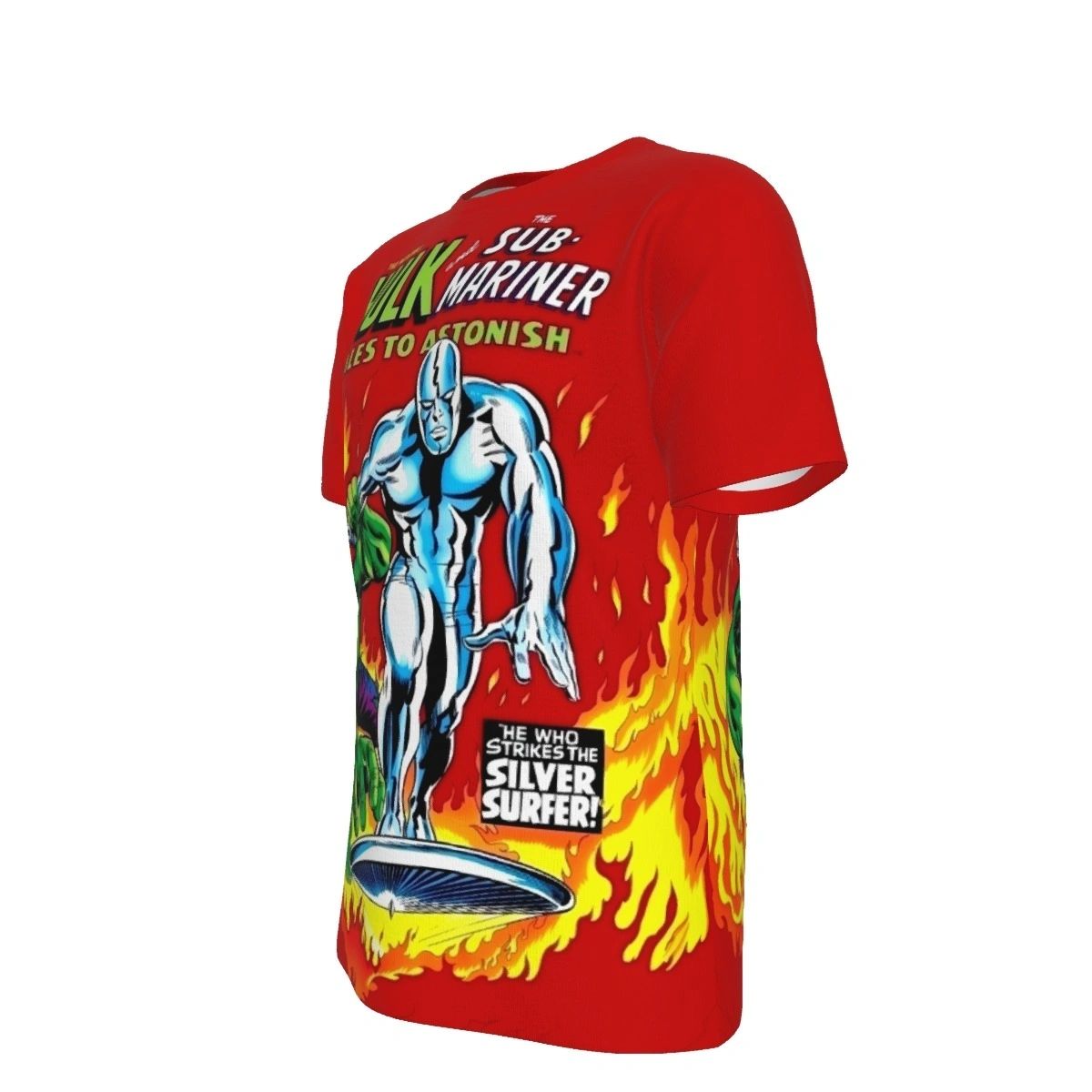 TALES TO ASTONISH 93 ALL OVER PRINT SHIRT AND TANK TOP -HULK, SILVER SURFER