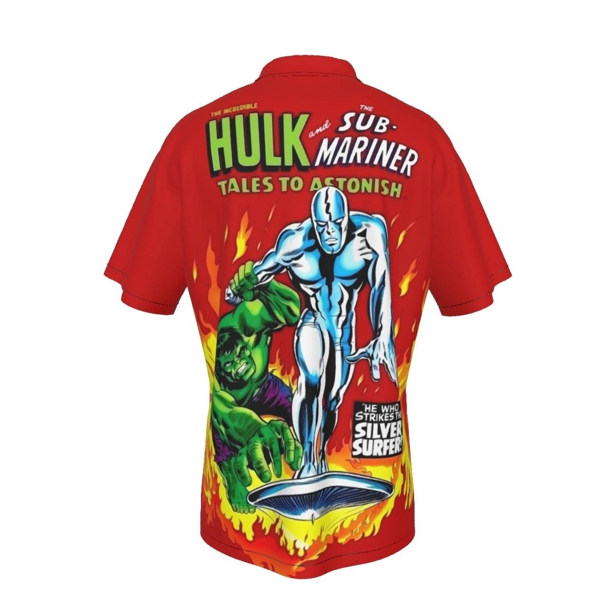 TALES TO ASTONISH 93 ALL OVER PRINT SHIRT AND TANK TOP -HULK, SILVER SURFER