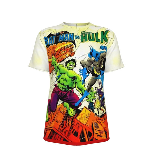 BATMAN VS HULK ALL OVER PRINT SHIRT AND TANK TOP - REFRESH