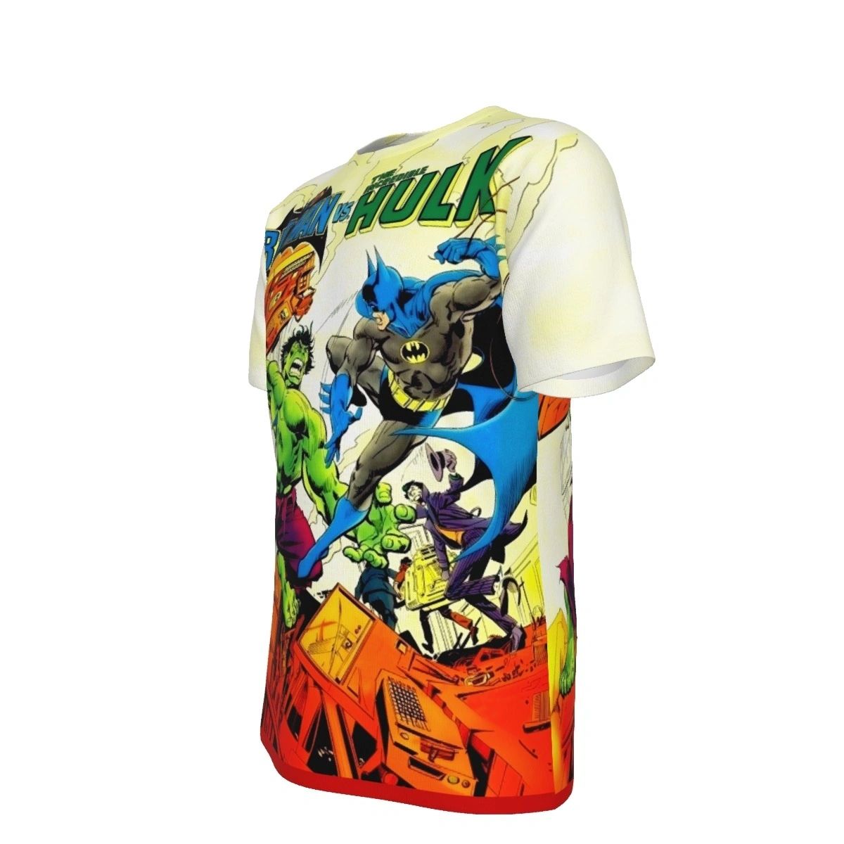 BATMAN VS HULK ALL OVER PRINT SHIRT AND TANK TOP - REFRESH