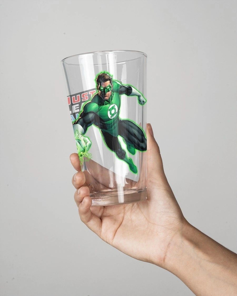 JLA HAL JORDAN READY Pint Glass (with Free Shipping)