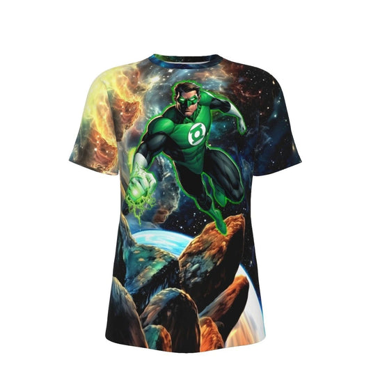 HAL JORDAN JLA READY ALL OVER PRINT SHIRT AND TANK TOP