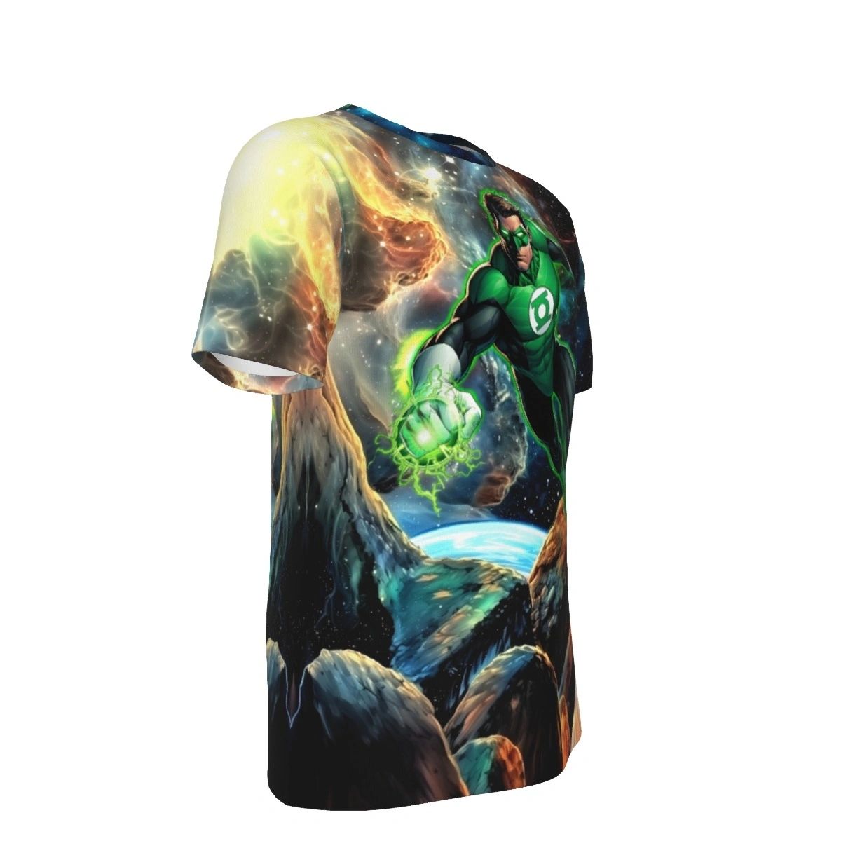 HAL JORDAN JLA READY ALL OVER PRINT SHIRT AND TANK TOP