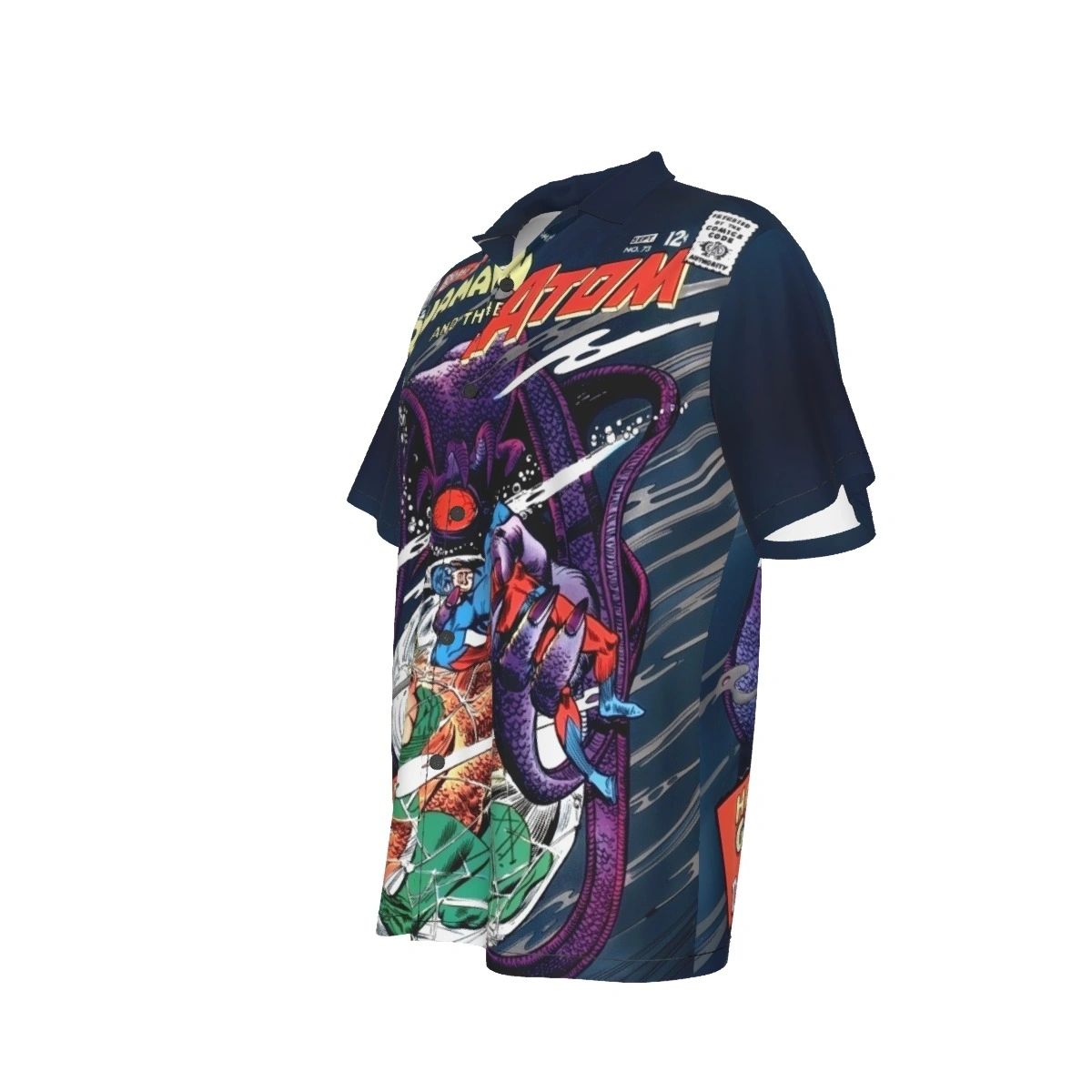 BRAVE AND THE BOLD 73 ALL OVER PRINT SHIRT AND TANK TOP - AQUAMAN, ATOM