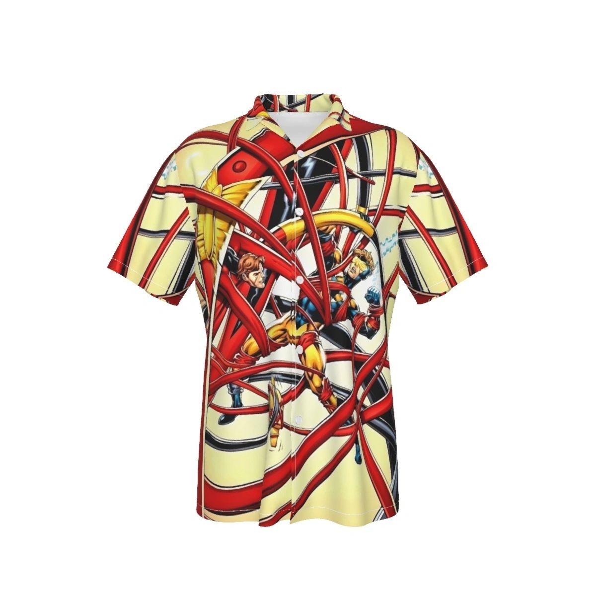BOOSTER GOLD 15 ALL OVER PRINT SHIRT AND TANK TOP - ELONGATED MAN