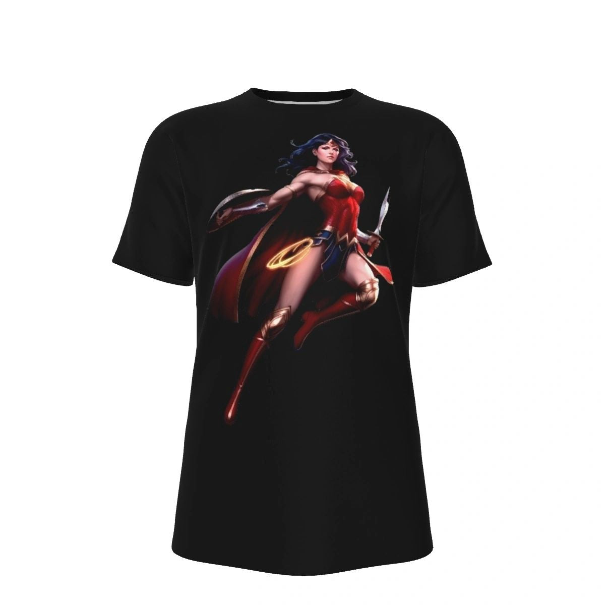 WONDER WOMAN REBIRTH PAGE ALL OVER PRINT SHIRT AND TANK TOP - LAU
